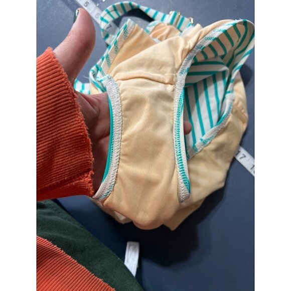 Cabana Life X Talbots Womens Striped One-Piece Swimsuit S Vacation Beach Resort - Picture 8 of 9